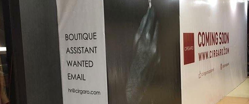 Butik Cirgaro Berpindah ke Plaza Shah Alam