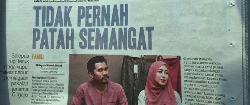 Kegagalan yang amat merugikan adalah gagal dalam mencuba. Tidak Pernah Patah Semangat.