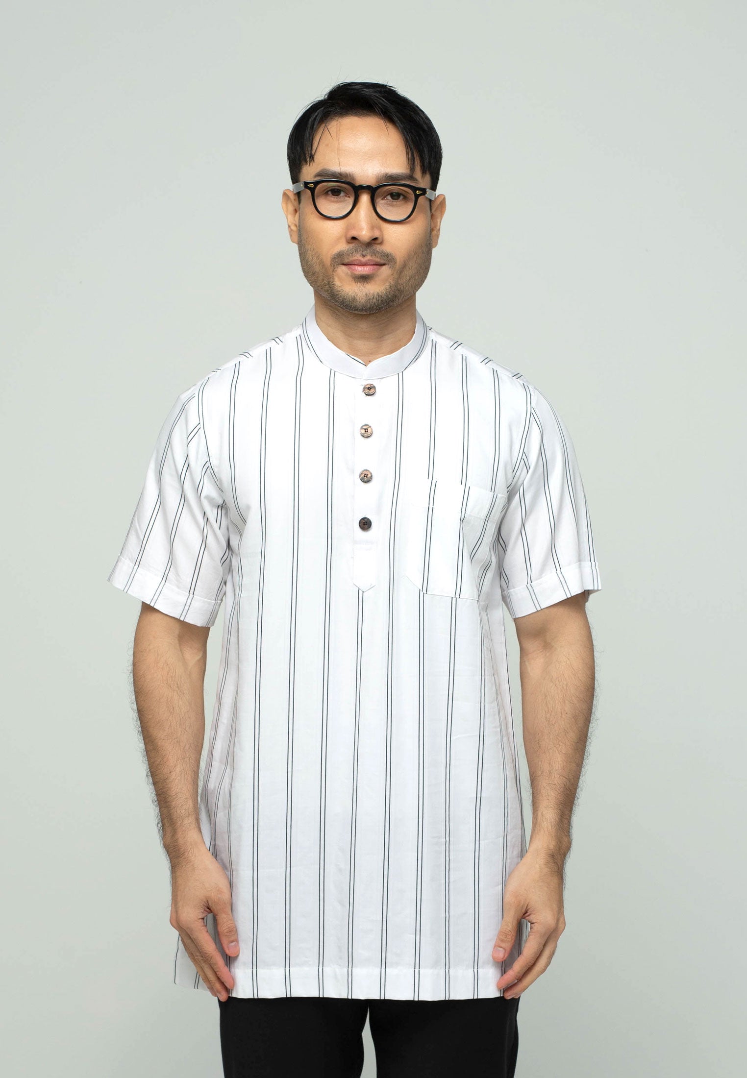 Kurta Arjuna Mandarin Collar