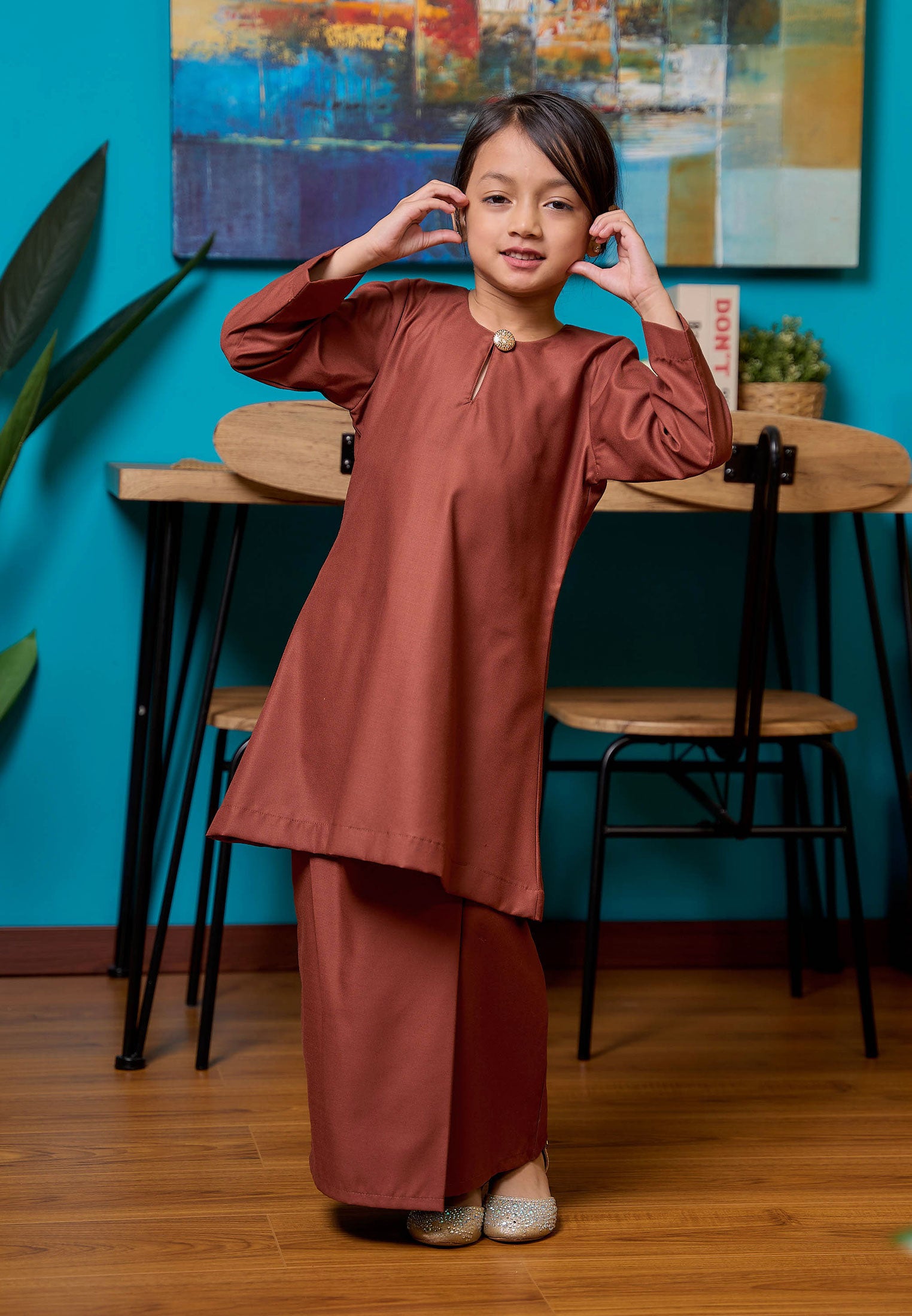 Umaira Kids Kurung Riau