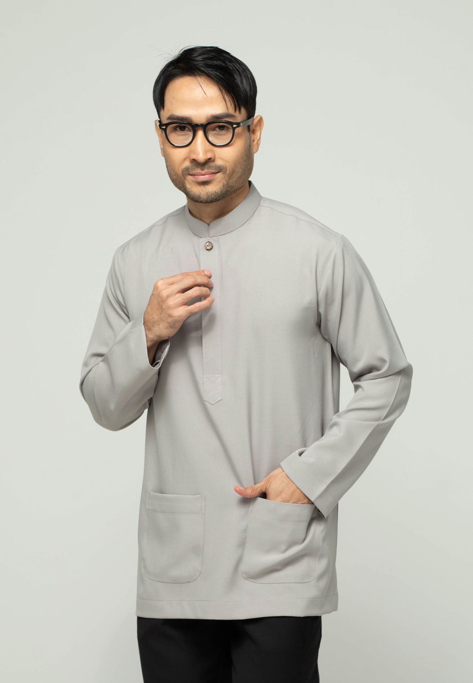 Kurta Nassir Mandarin Collar
