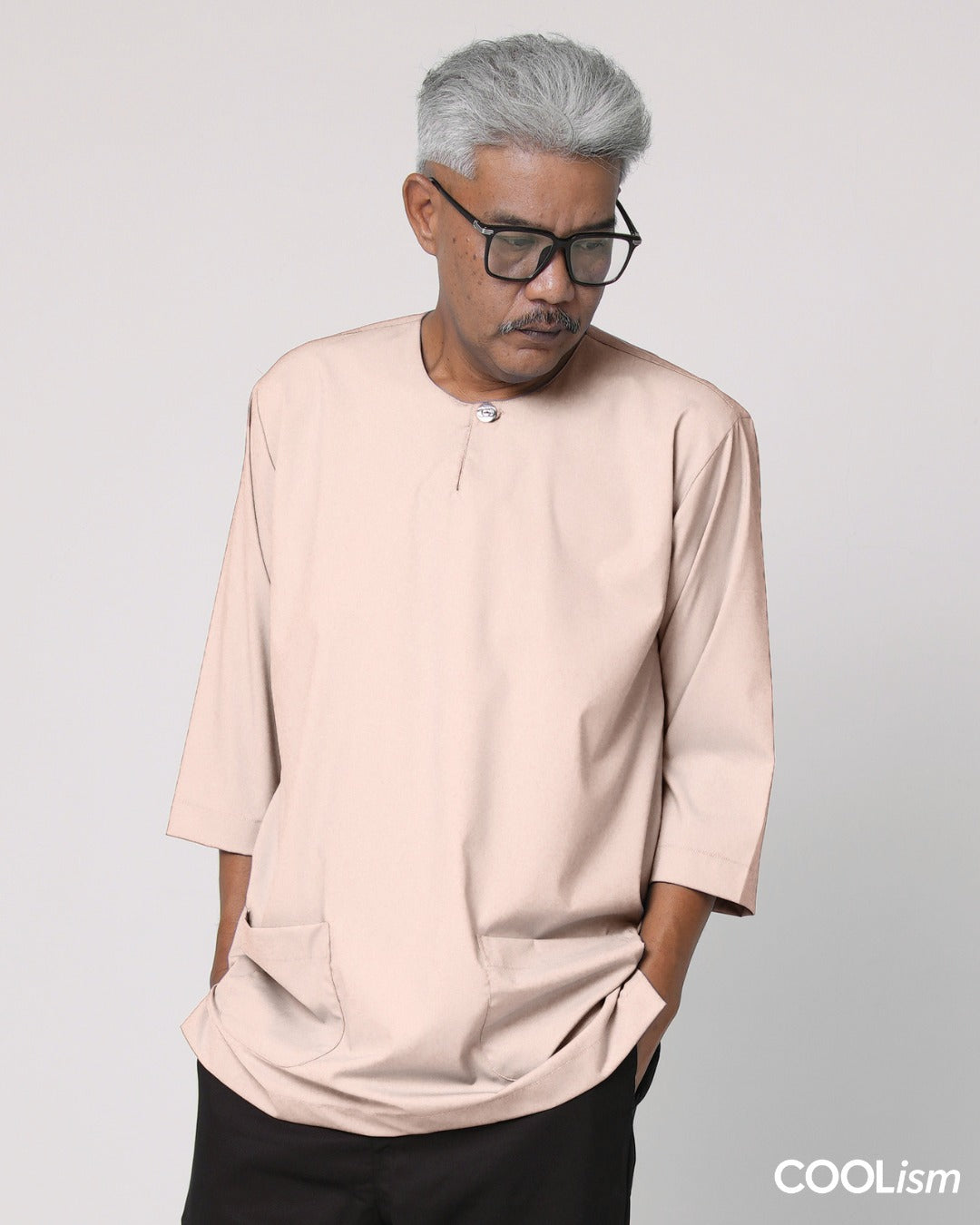 COOLism 3/4 Top - Baby Pink