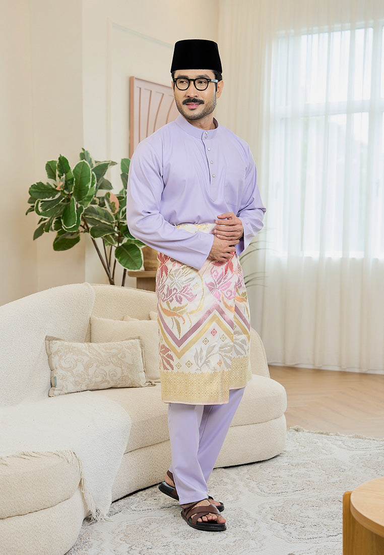 Baju Melayu Cekak Musang Mark III - Lilac