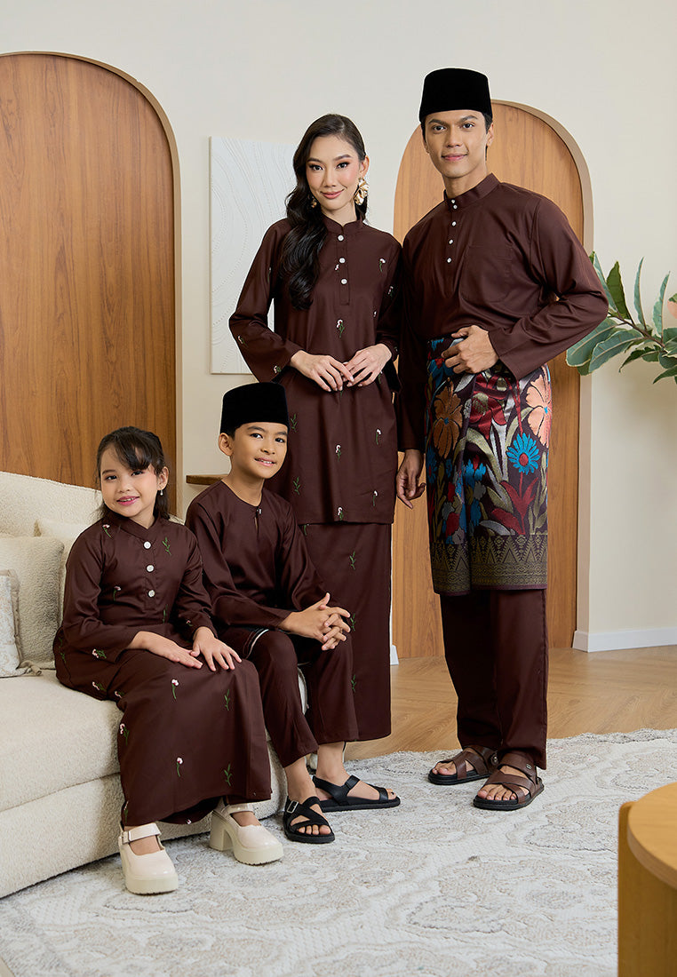 Baju Melayu Cekak Musang Mark III - Rich Brown