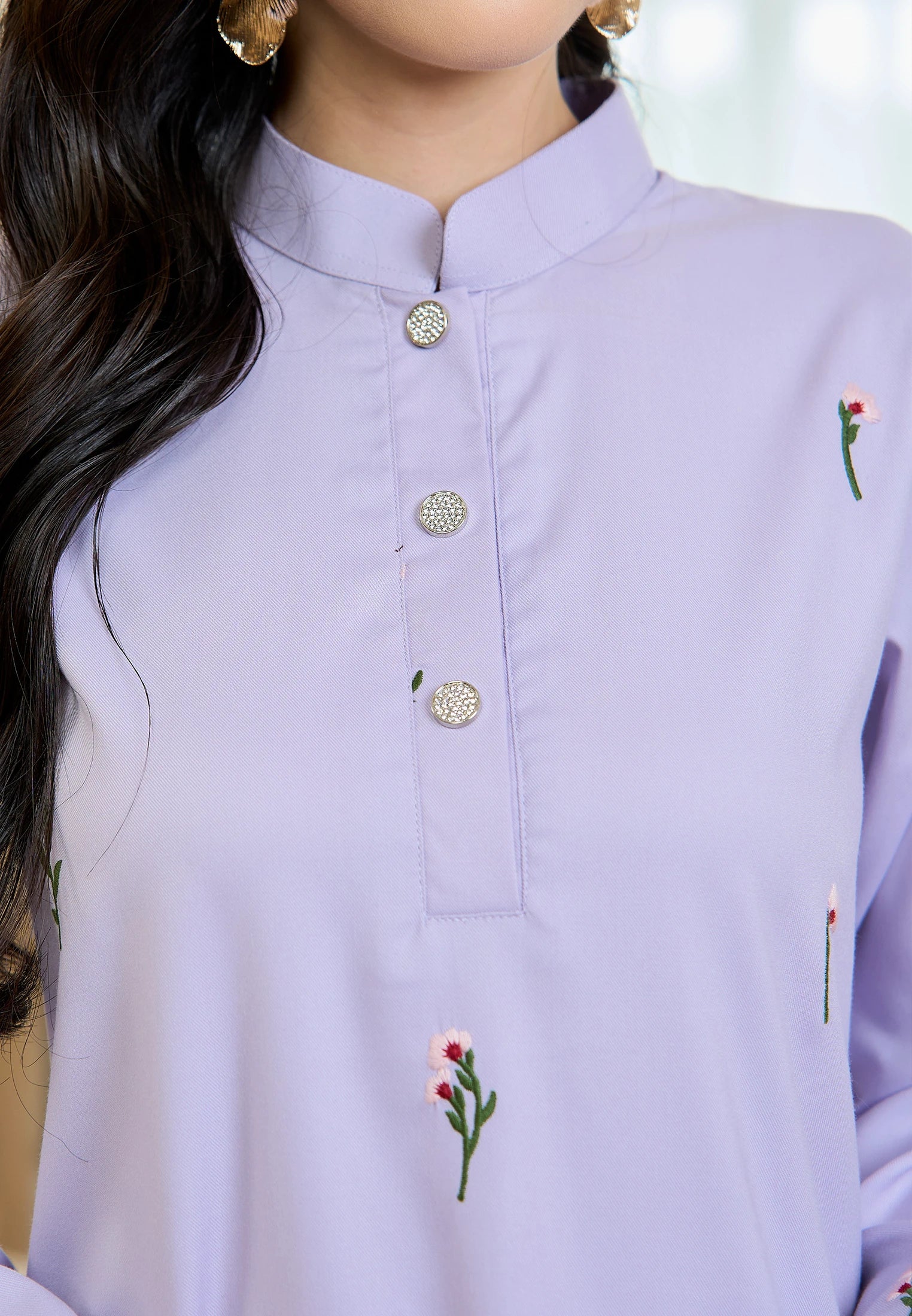 Anggun Kurung Klasik - Lilac (Women)