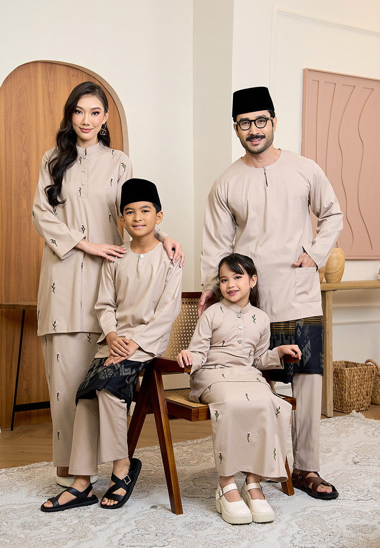 Baju Melayu Teluk Belanga Mark III - Nude Champagne (Men)