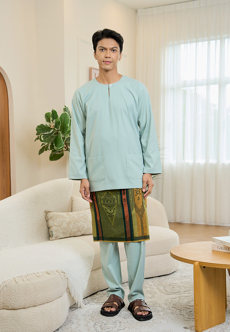 Baju Melayu Teluk Belanga Mark III - Mint Green (Men)