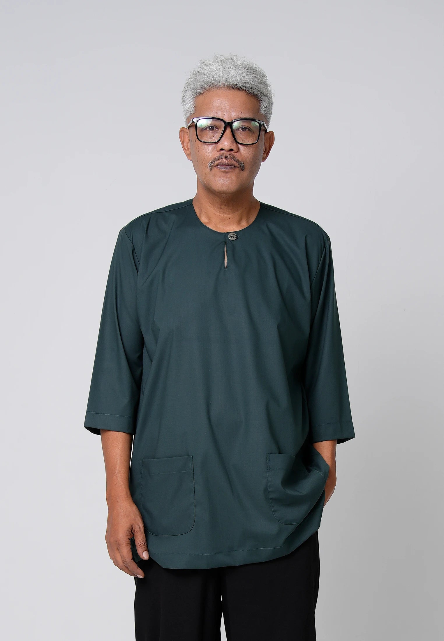 COOLism 3/4 Top - Emerald Green