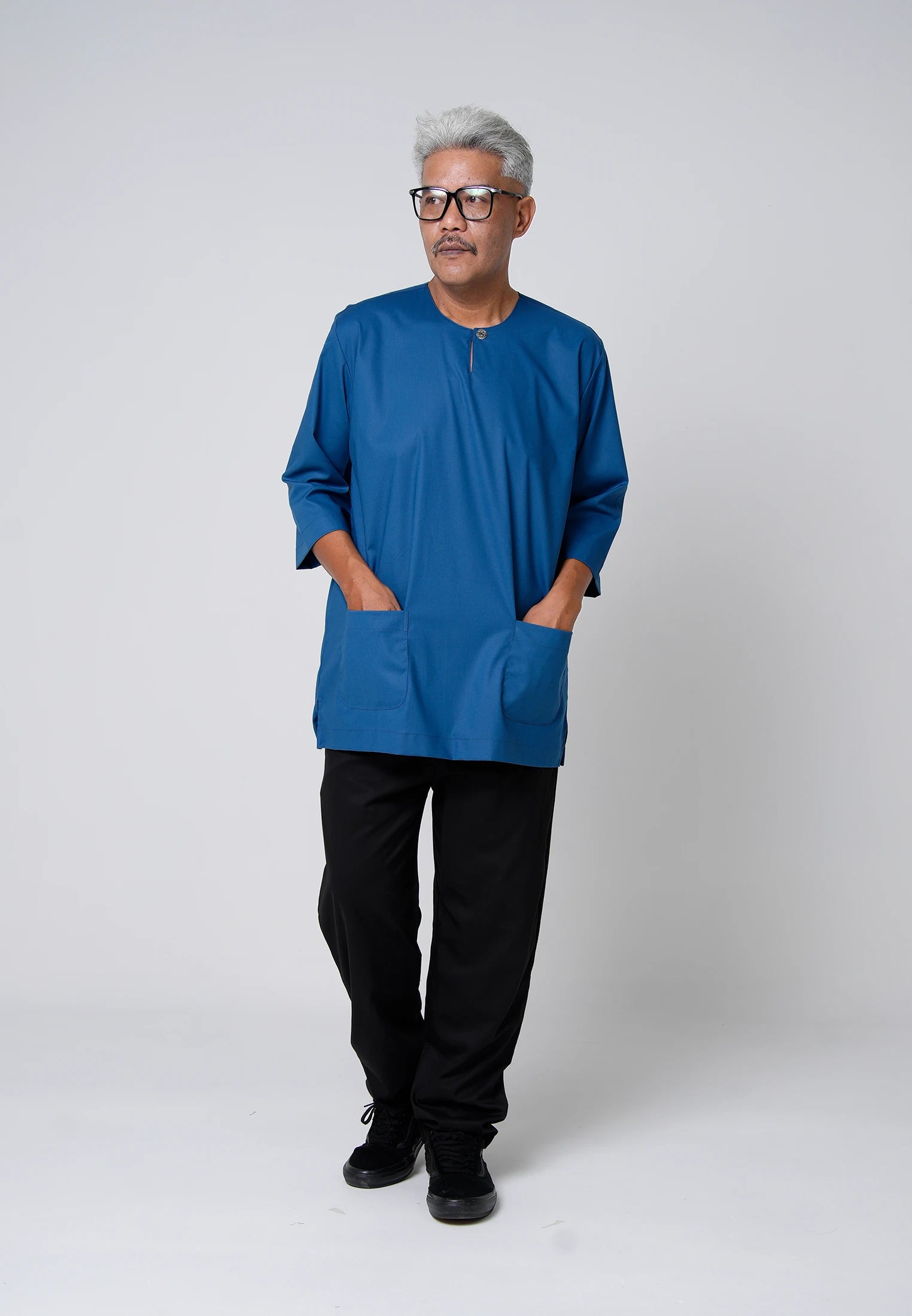 COOLism 3/4 Top - Teal Blue