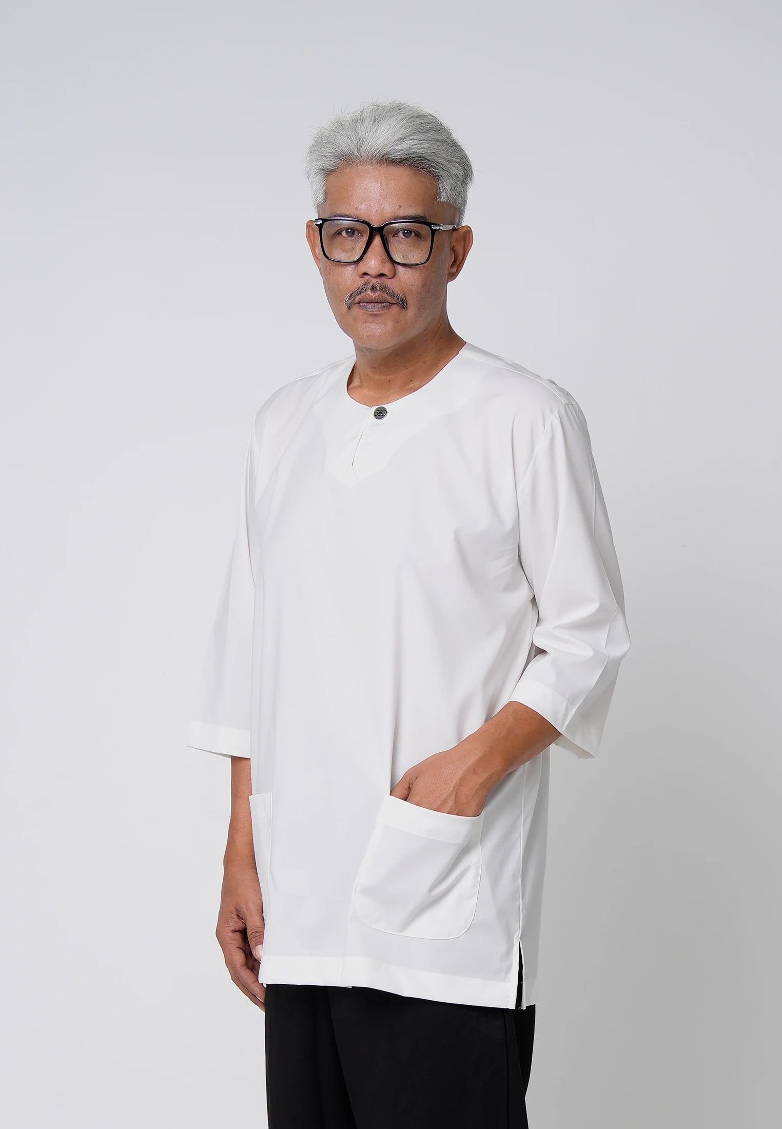 COOLism 3/4 Top - White