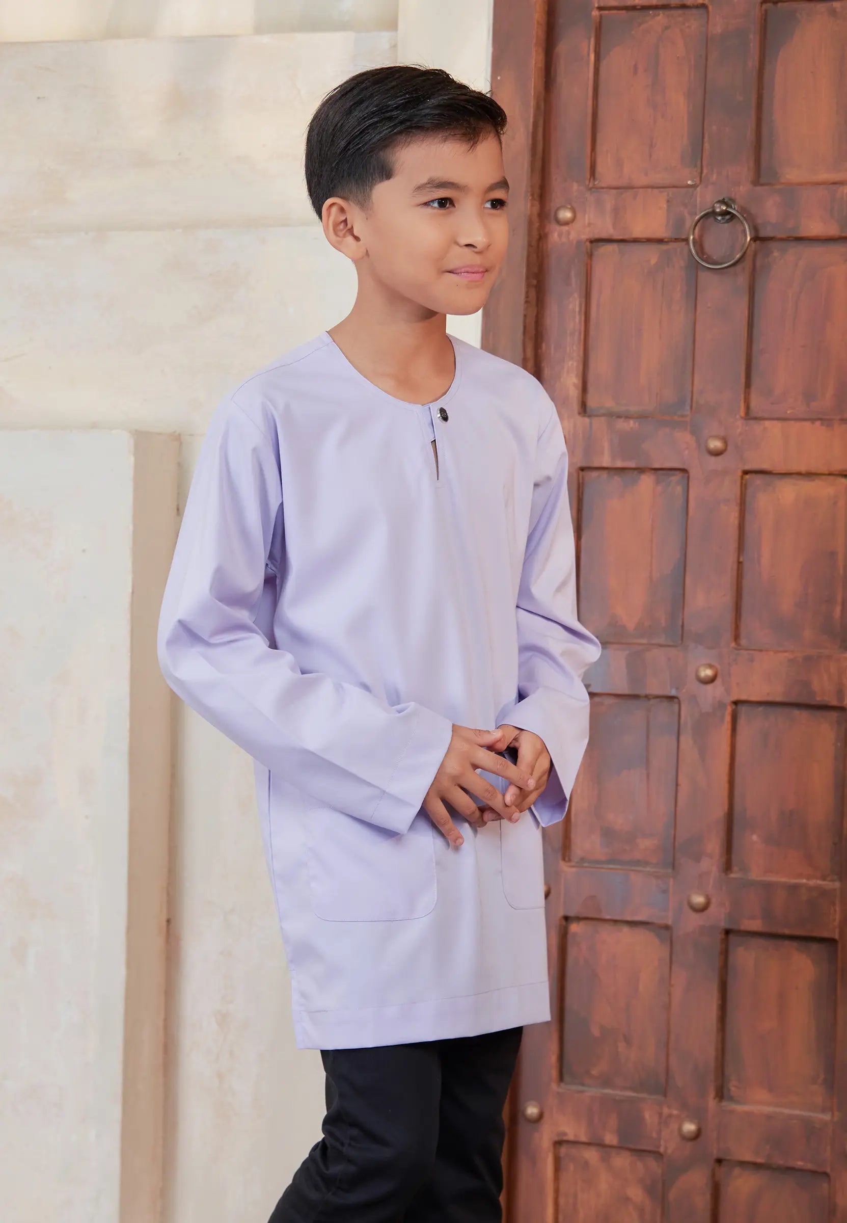 Kurta Tuah Teluk Belanga - Lilac (Kids)