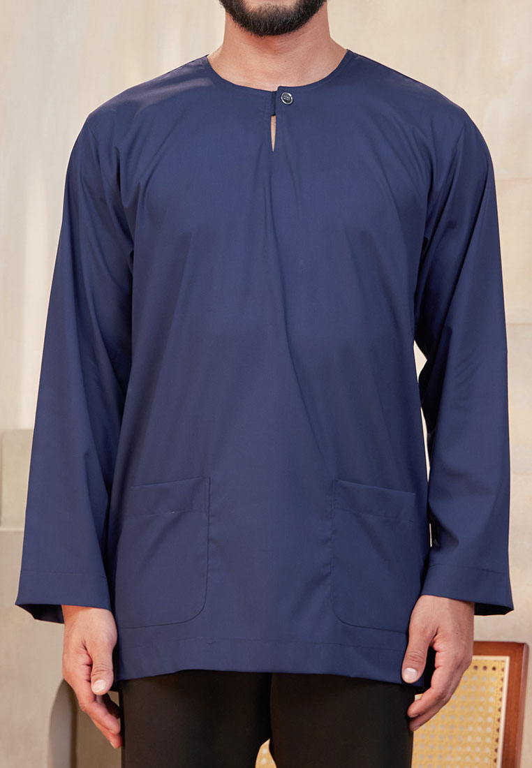 Kurta Tuah Teluk Belanga - Dark Blue (Men)