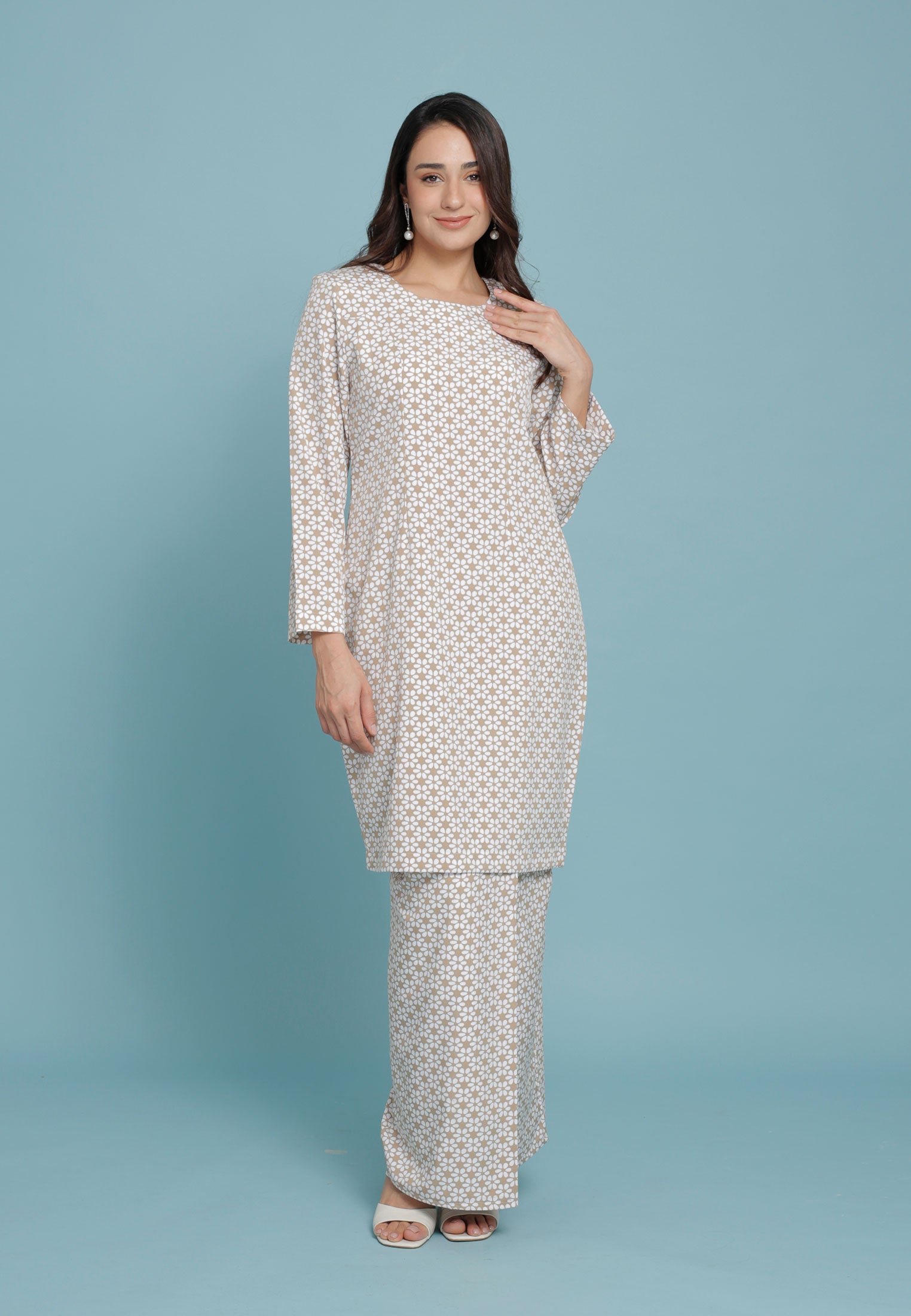 Dahlia Kurung Modern - Blossom Series