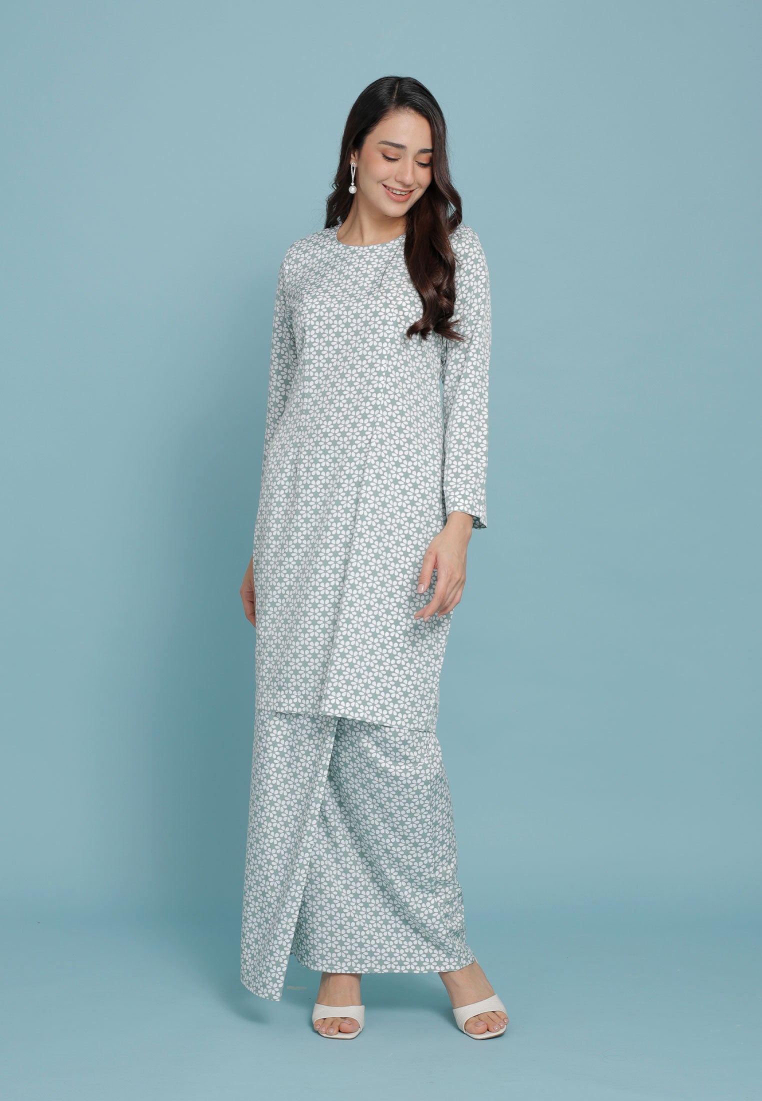 Dahlia Kurung Modern - Blossom Series