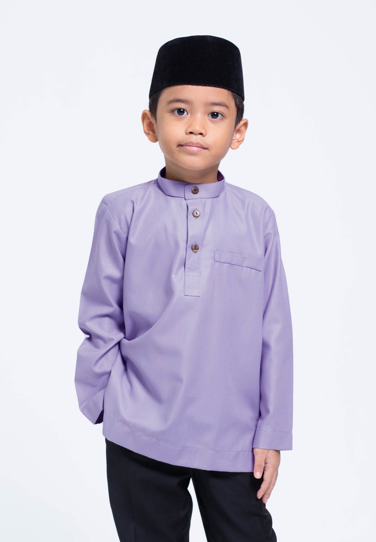 Kurta Raihan Kids Mandarin Collar