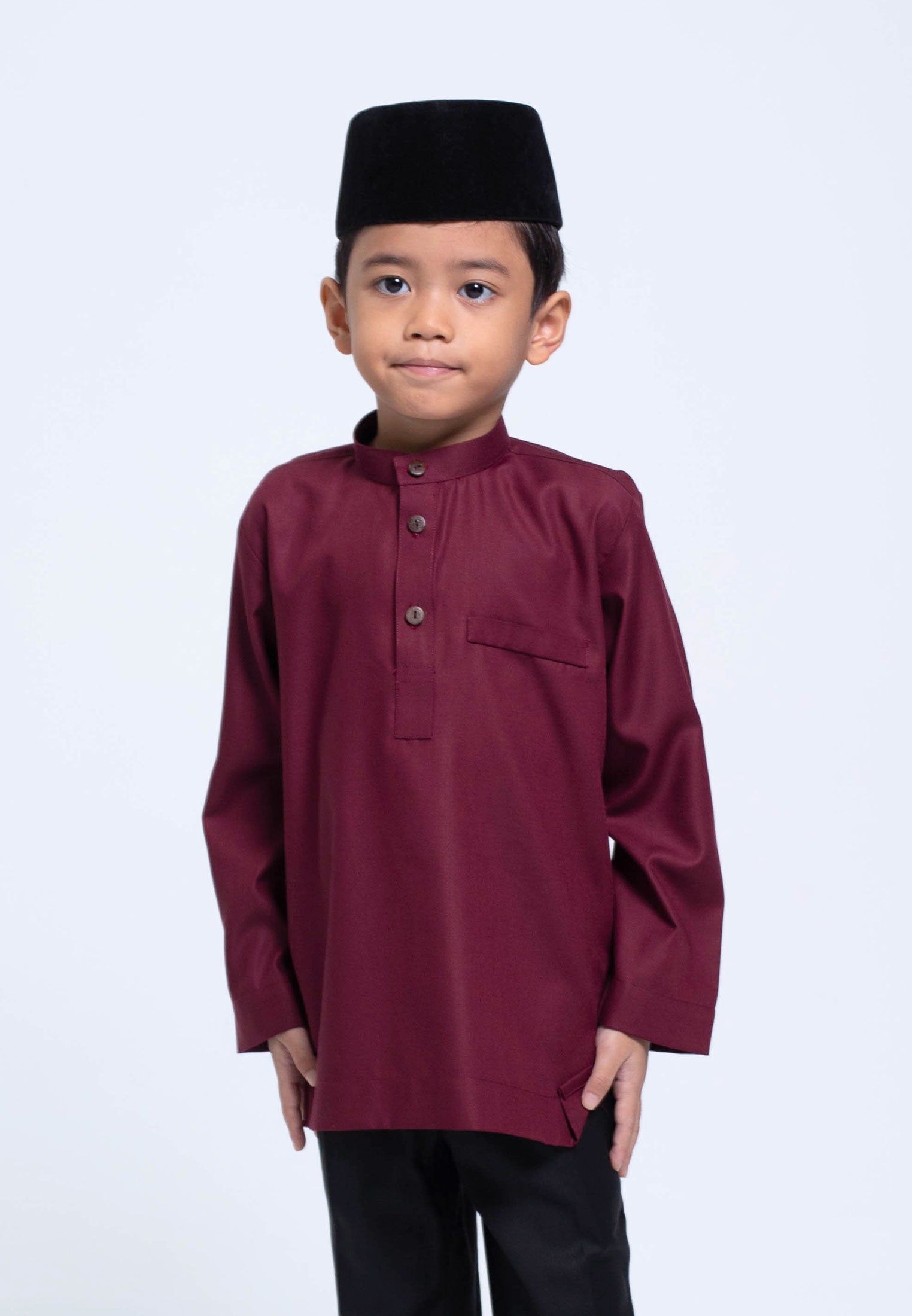 Kurta Raihan Kids Mandarin Collar