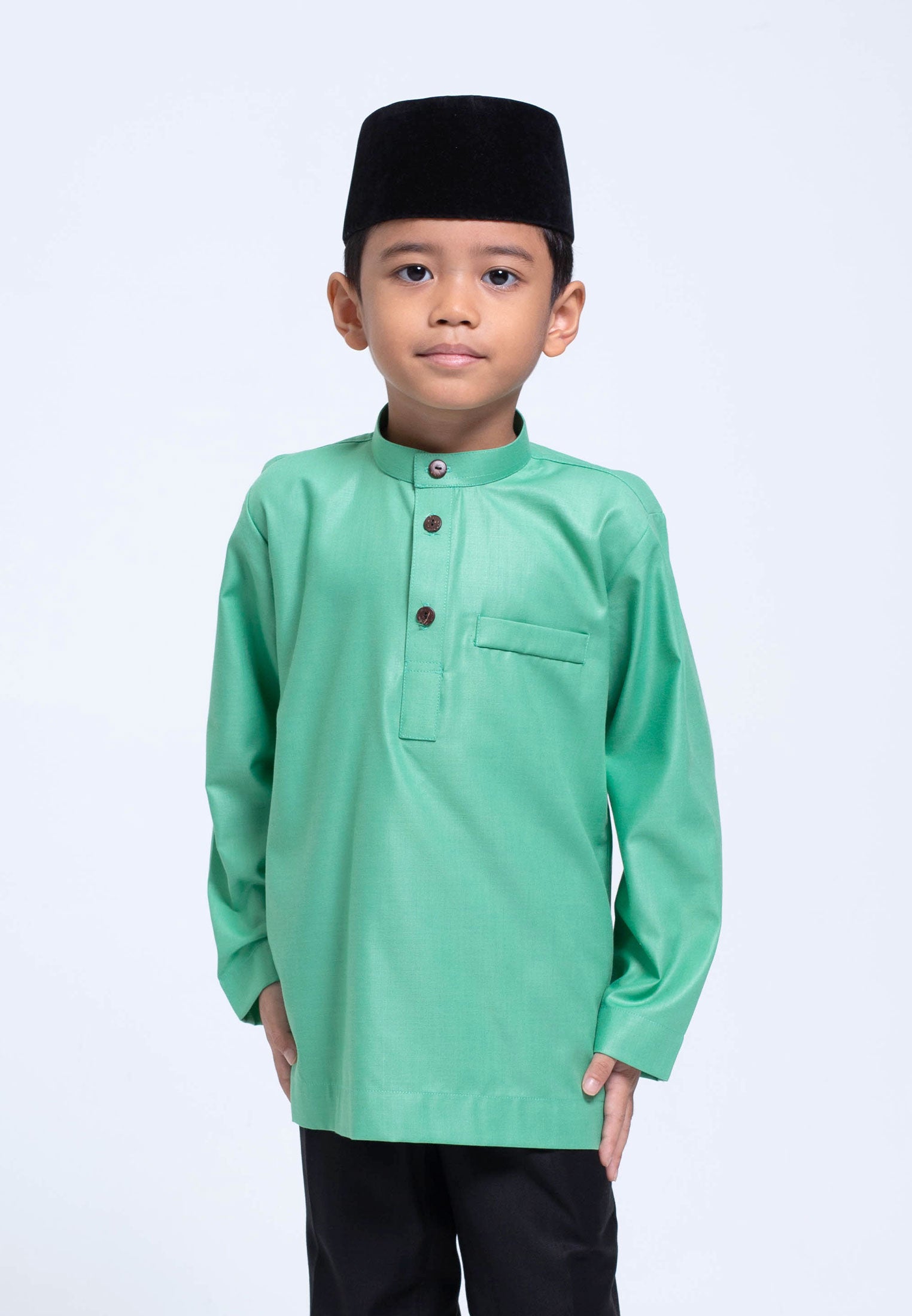 Kurta Raihan Kids Mandarin Collar