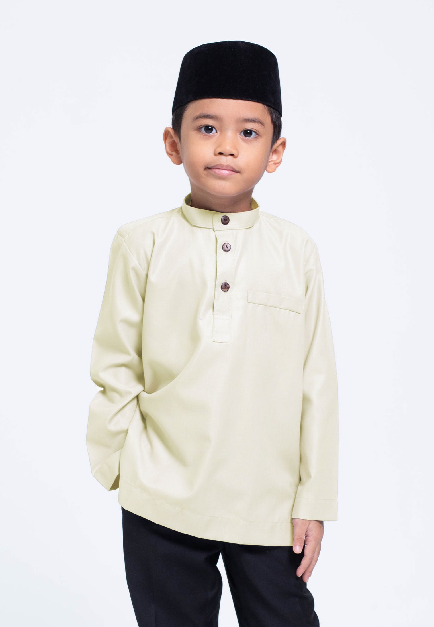 Kurta Raihan Kids Mandarin Collar