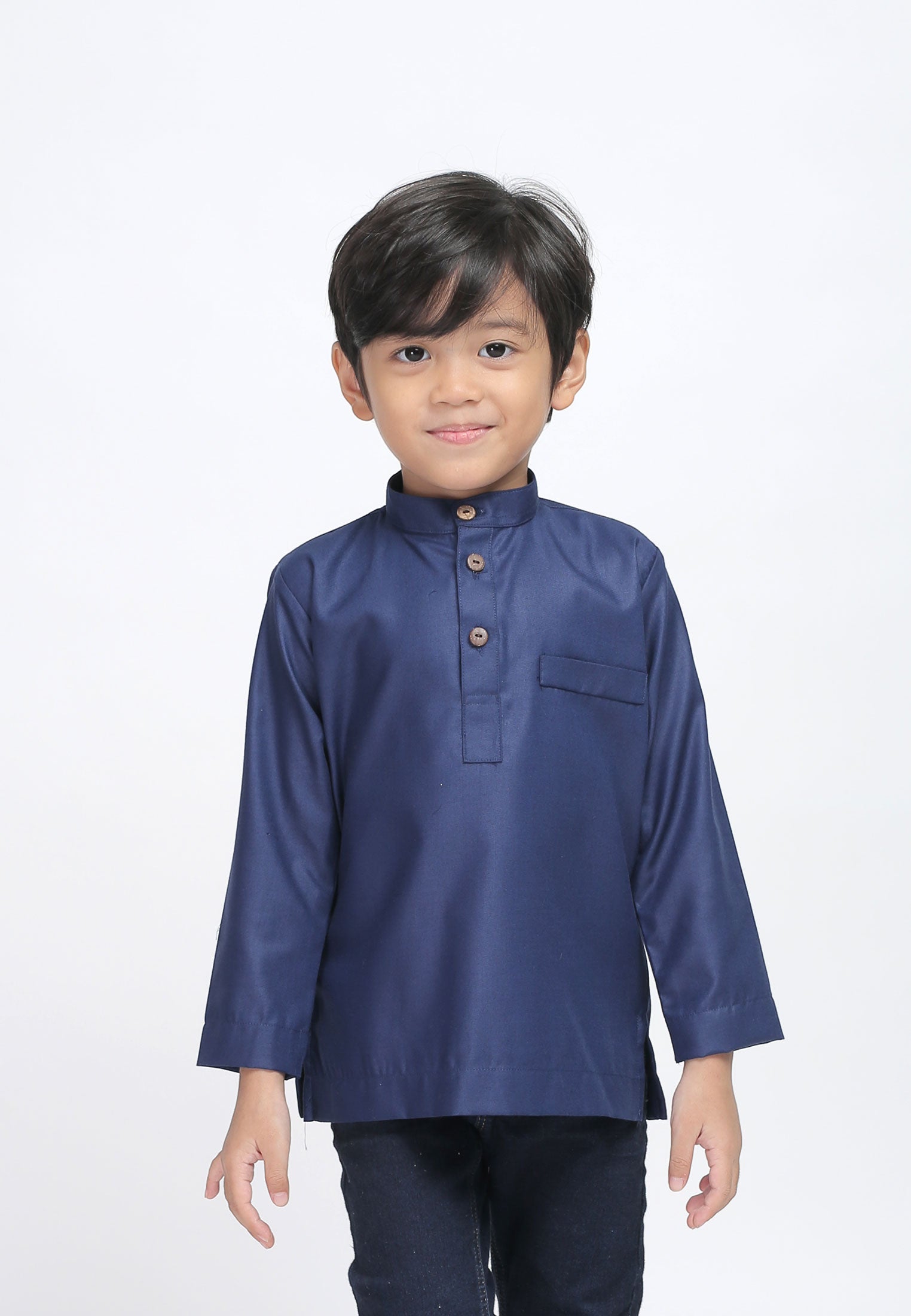 Kurta Raihan Kids Mandarin Collar