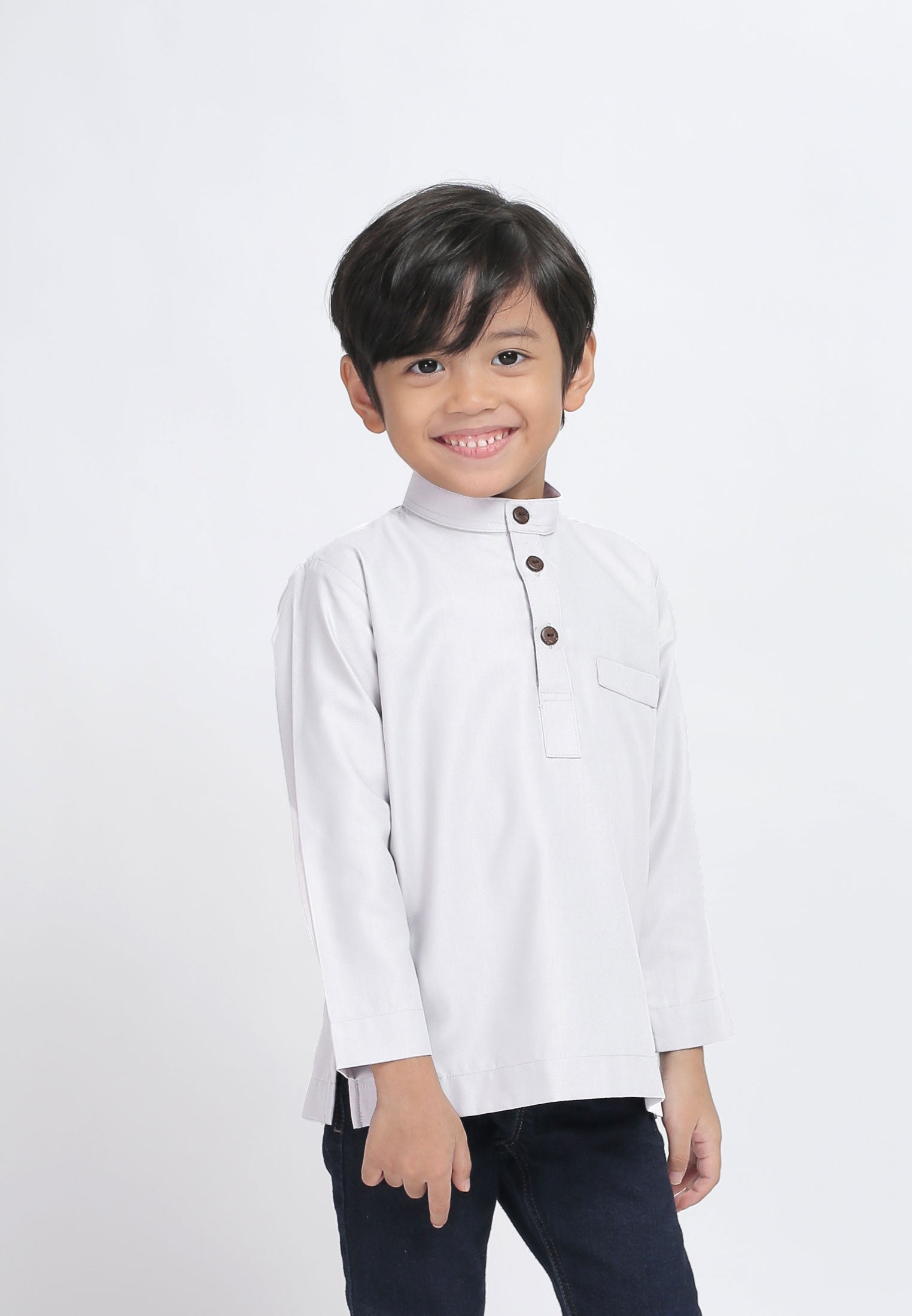 Kurta Raihan Kids Mandarin Collar