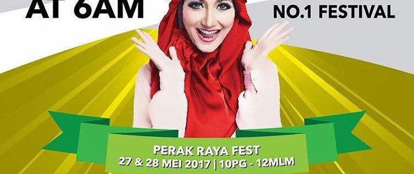 Cirgaro Apparel akan berkampung di Mood Republik Perak Raya Fest 2017.