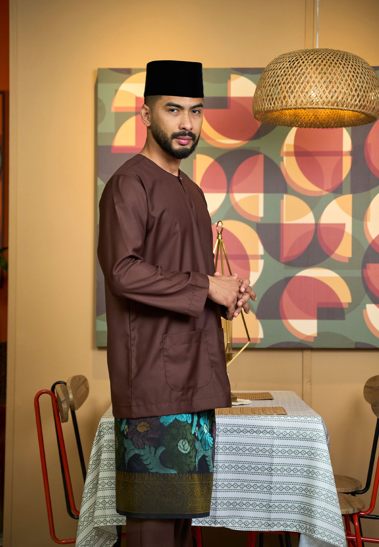 Baju Melayu Teluk Belanga Mark II - Mocha Brown (Men)