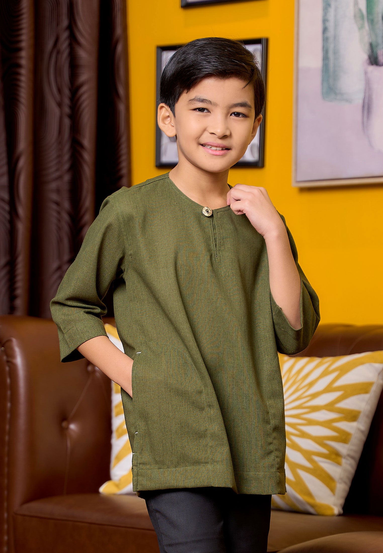 Kurta Linen Kids