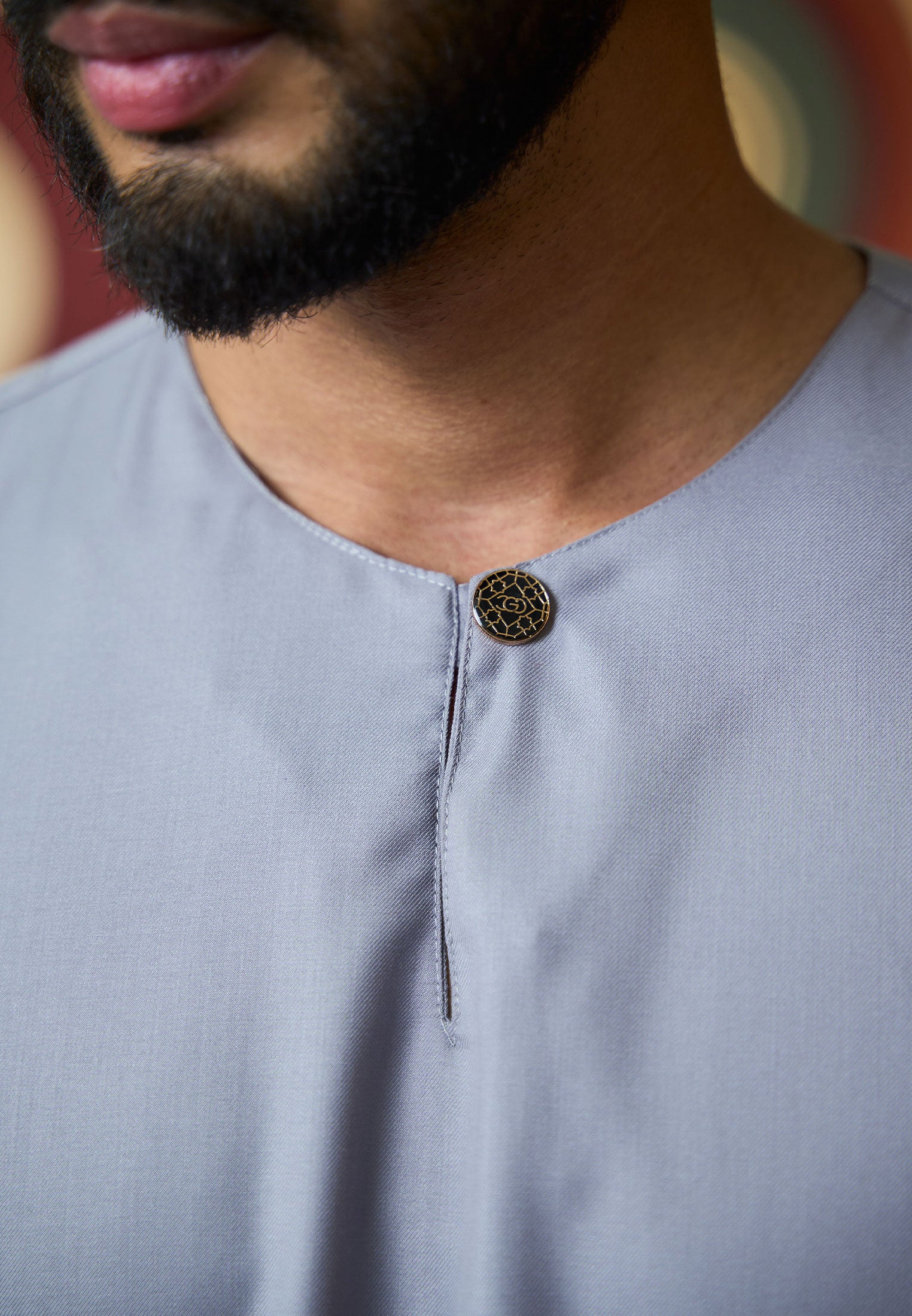 Baju Melayu Teluk Belanga Mark II - Grey (Men)