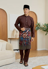 Baju Melayu Cekak Musang Mark III - Rich Brown