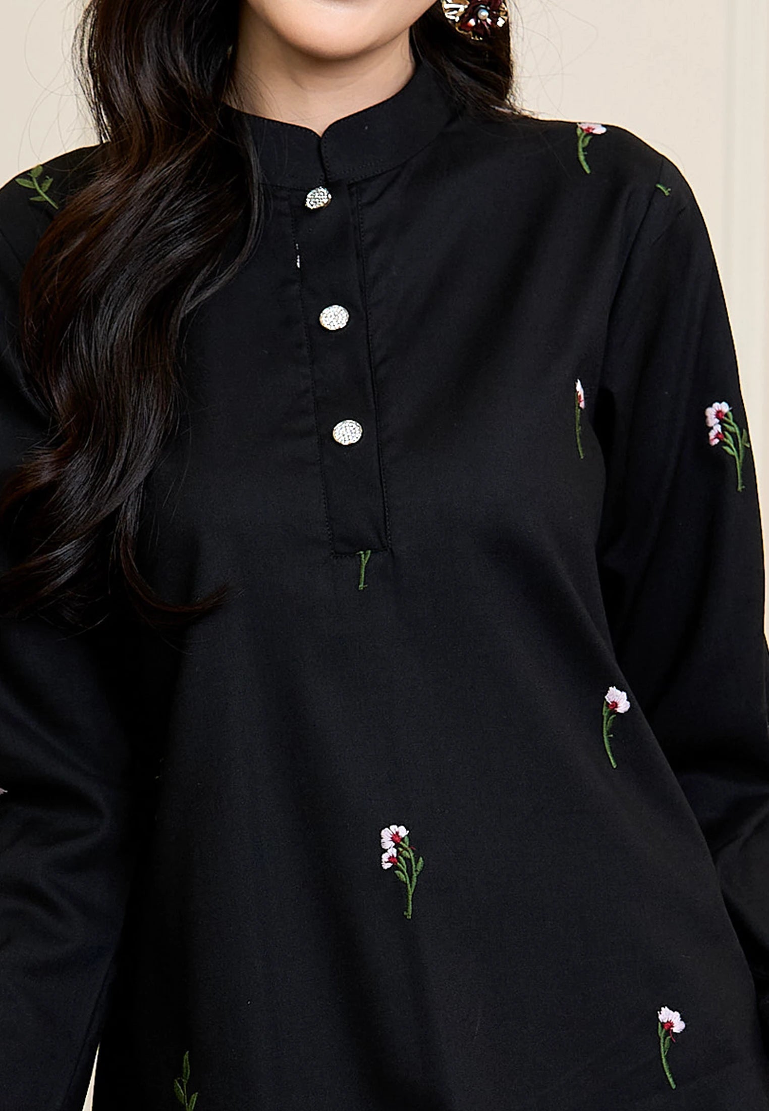 Anggun Kurung Klasik - Black (Women)