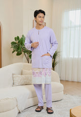 Baju Melayu Teluk Belanga Mark III - Lilac (Men)