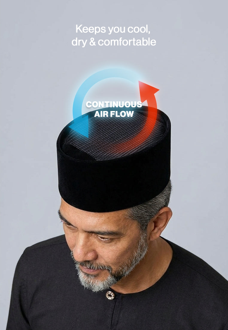 Songkok Lipat Baldu VentiMax