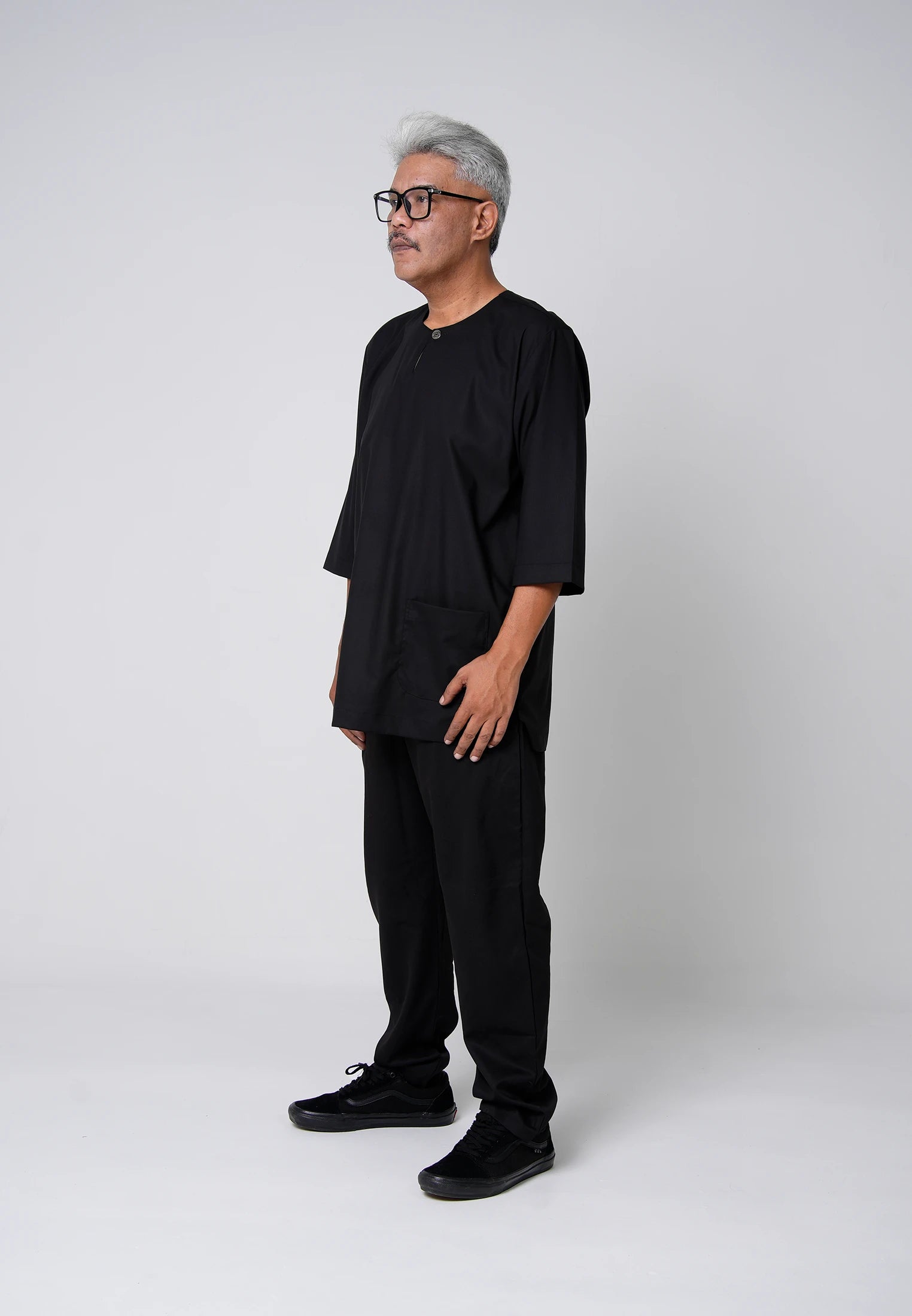 COOLism 3/4 Top - Black