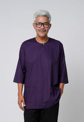 COOLism 3/4 Top - Dark Purple