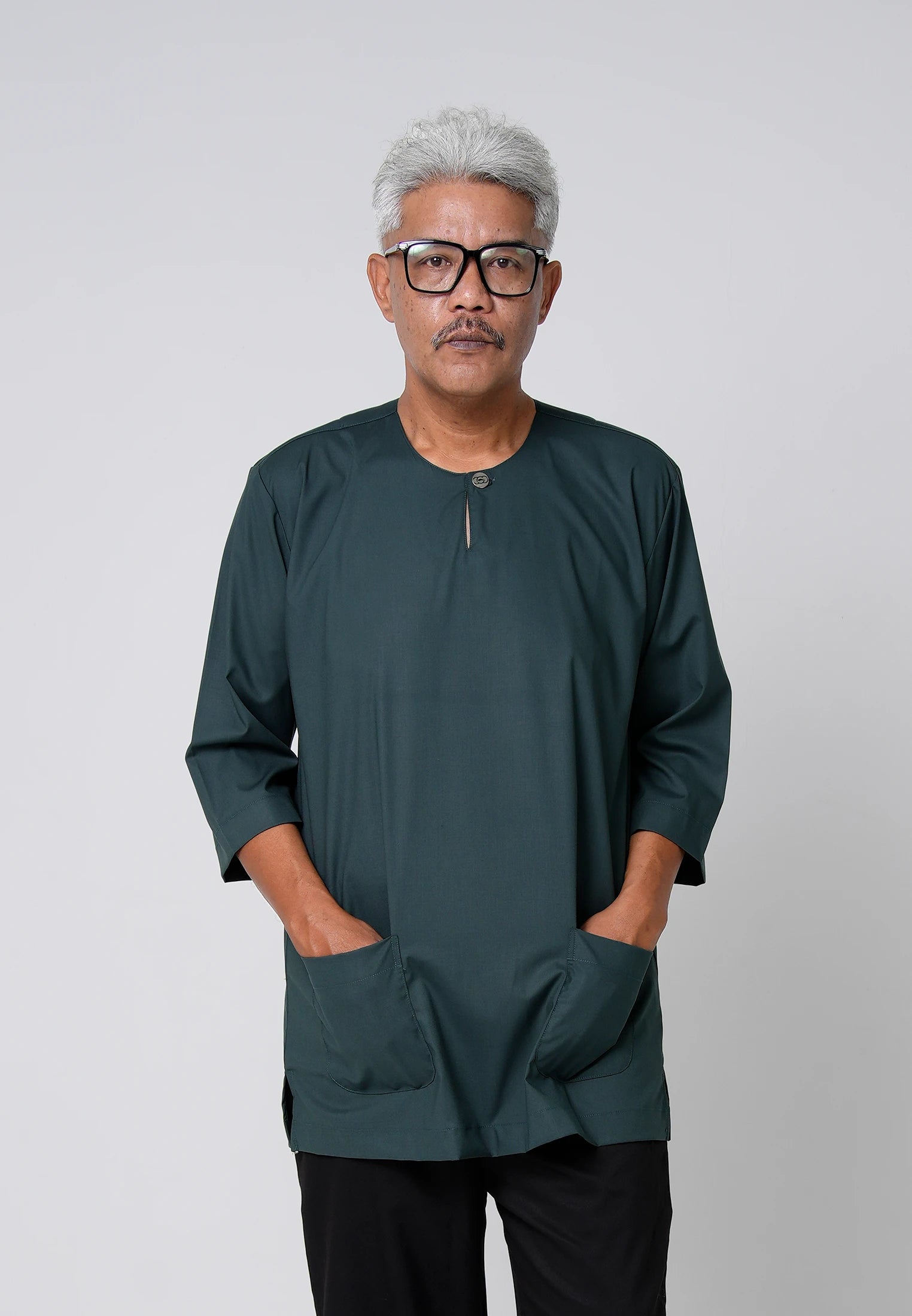COOLism 3/4 Top - Emerald Green