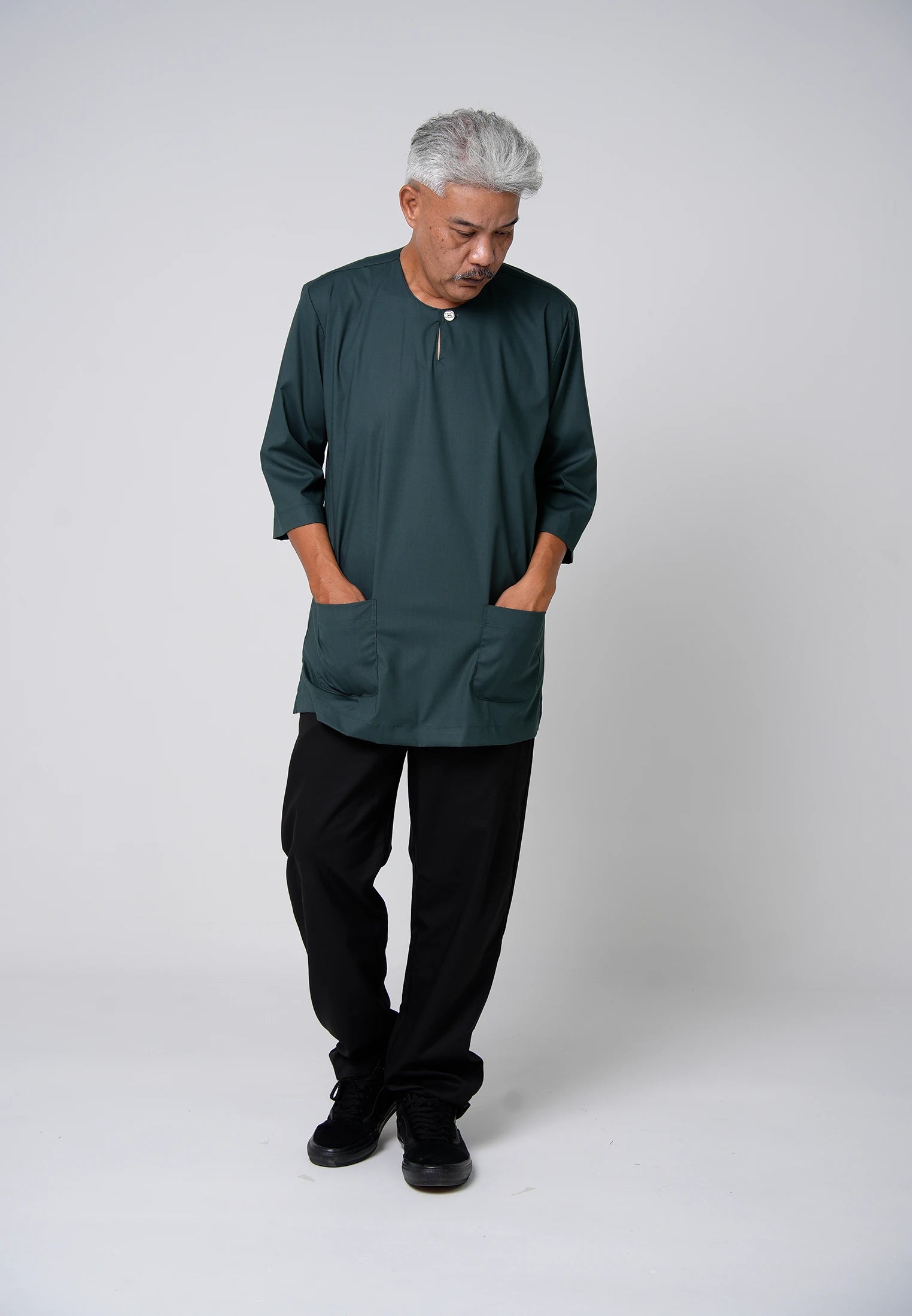 COOLism 3/4 Top - Emerald Green