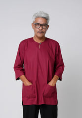 COOLism 3/4 Top - Maroon