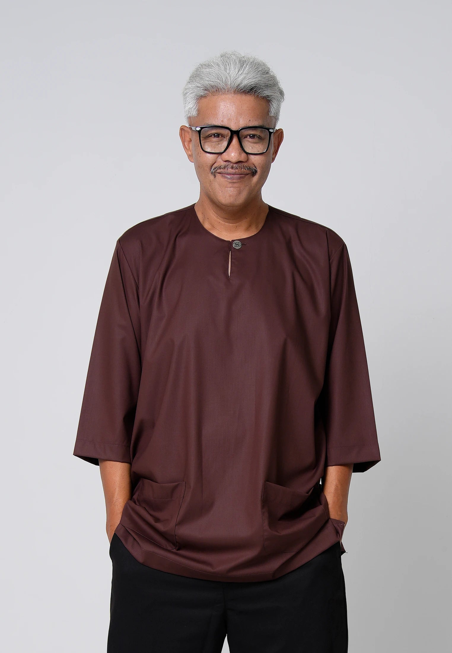 COOLism 3/4 Top - Rich Brown