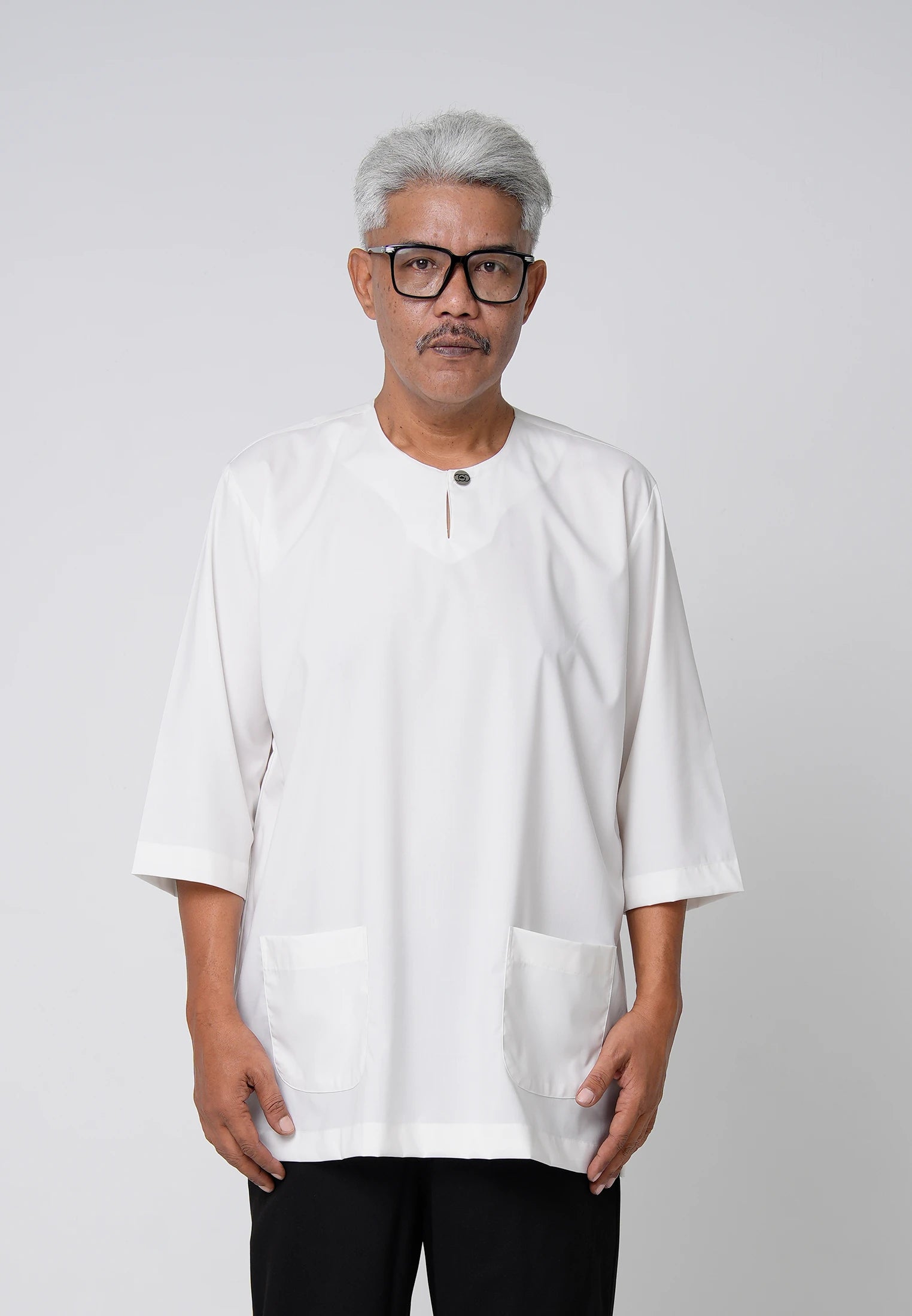 COOLism 3/4 Top - White