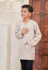 Kurta Tuah Teluk Belanga - Nude Champagne (Kids)