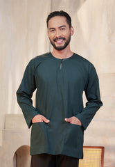 Kurta Tuah Teluk Belanga - Emerald Green (Men)