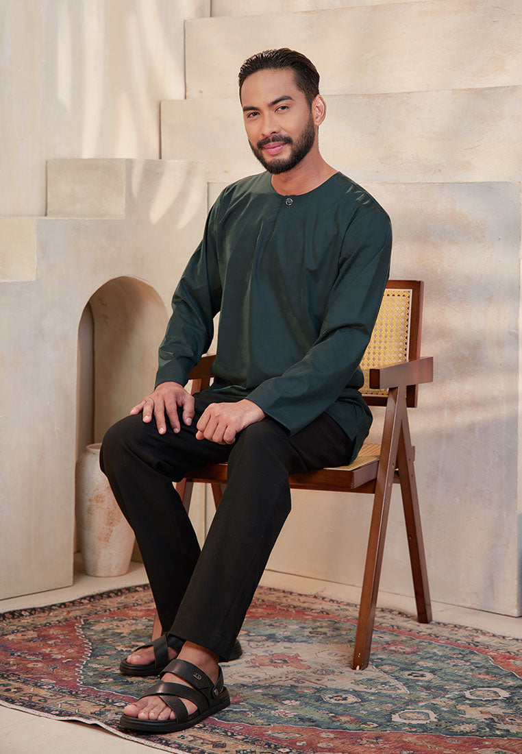 Kurta Tuah Teluk Belanga - Emerald Green (Men)
