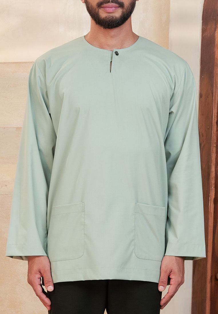Kurta Tuah Teluk Belanga - Mint Green (Men)