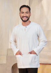 Kurta Tuah Teluk Belanga - Off White (Men)