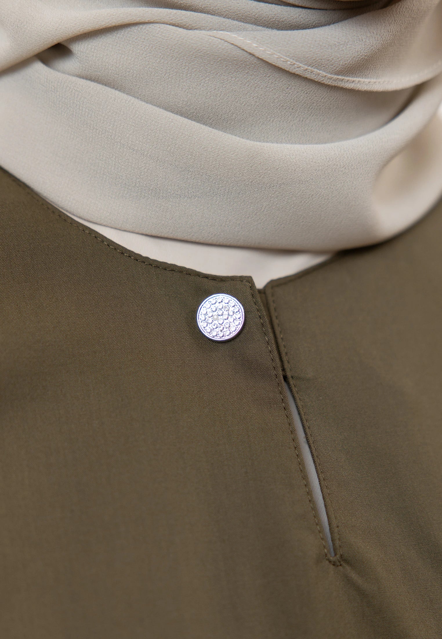 Nazeera Kurung Riau - Olive Green (Women)