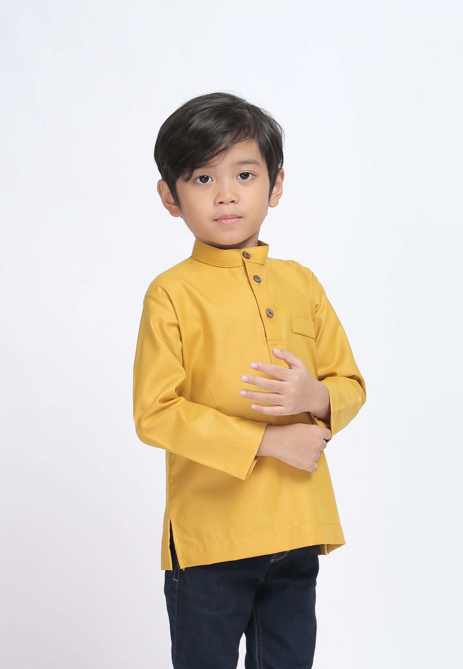 Kurta Raihan Kids Mandarin Collar